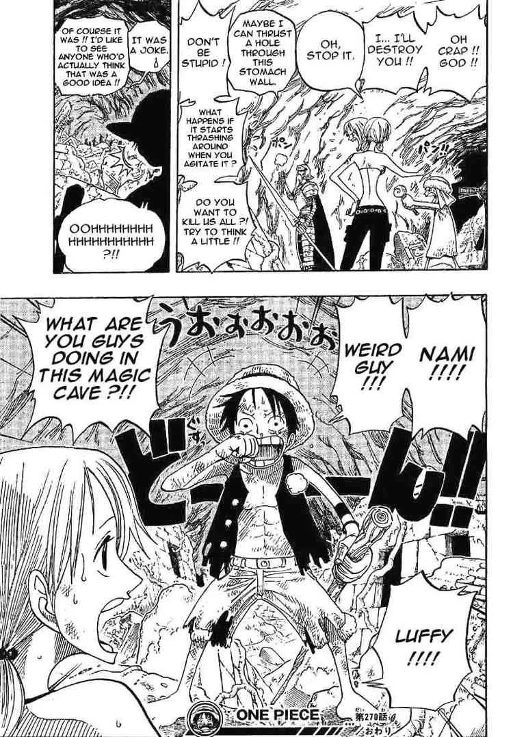 One Piece Chapter 270 - Page 19