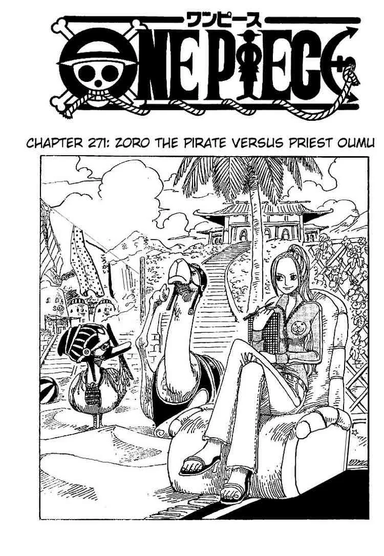 One Piece Chapter 271 - Page 1