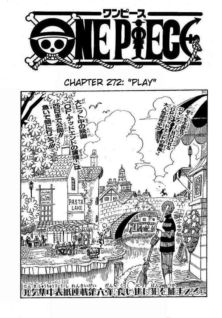One Piece Chapter 272 - Page 1