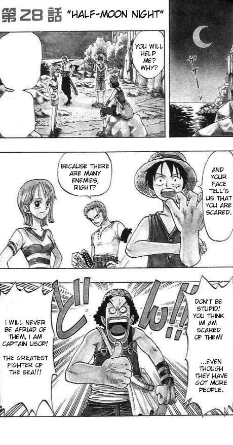 One Piece Chapter 28 - Page 1