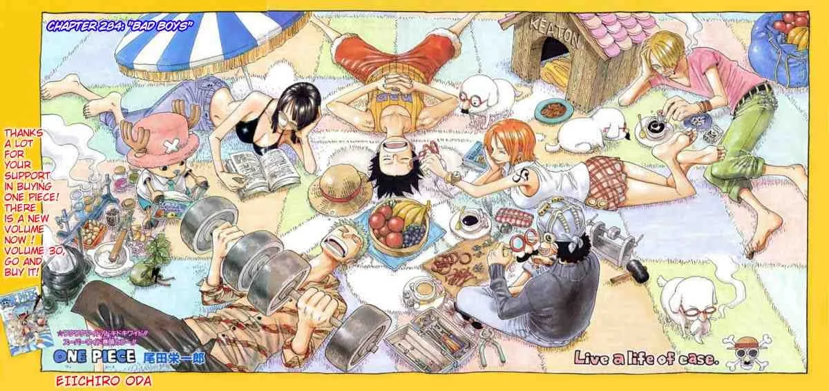 One Piece Chapter 284 - Page 1