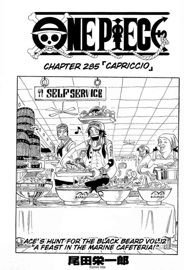 One Piece Chapter 285 - Page 1