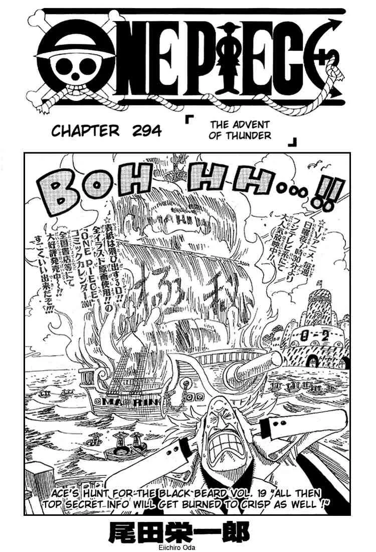 One Piece Chapter 294 - Page 1