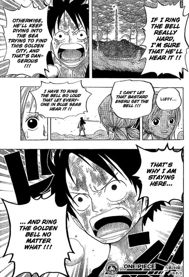 One Piece Chapter 294 - Page 18