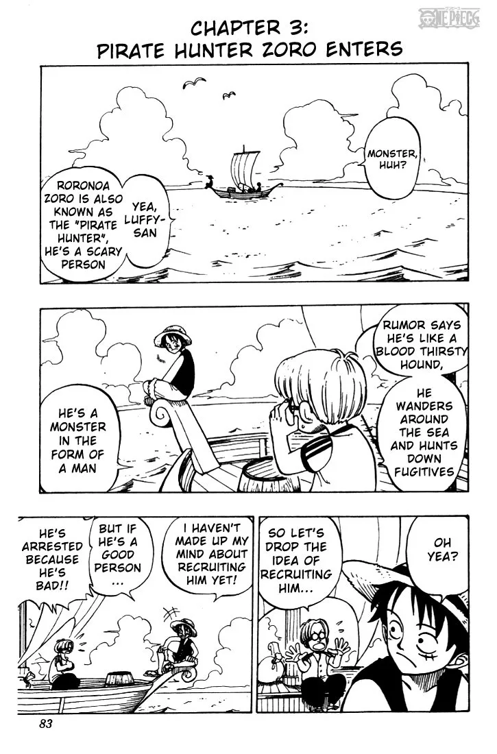 One Piece Chapter 3 - Page 1