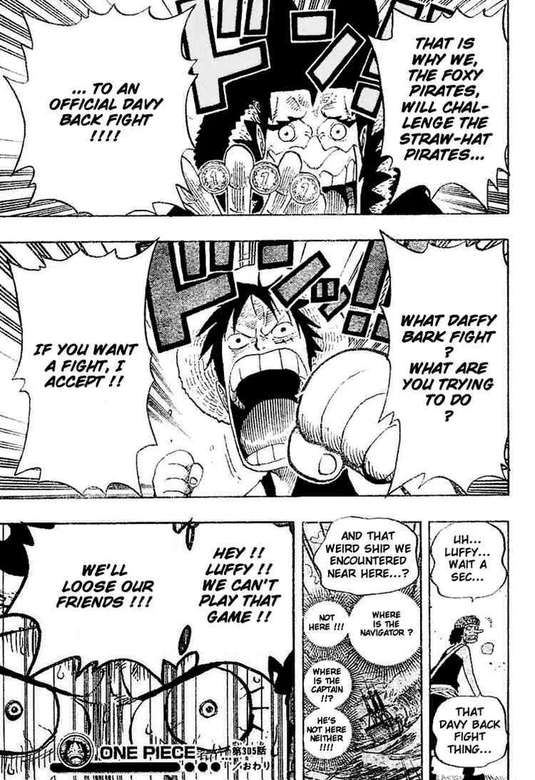 One Piece Chapter 305 - Page 18