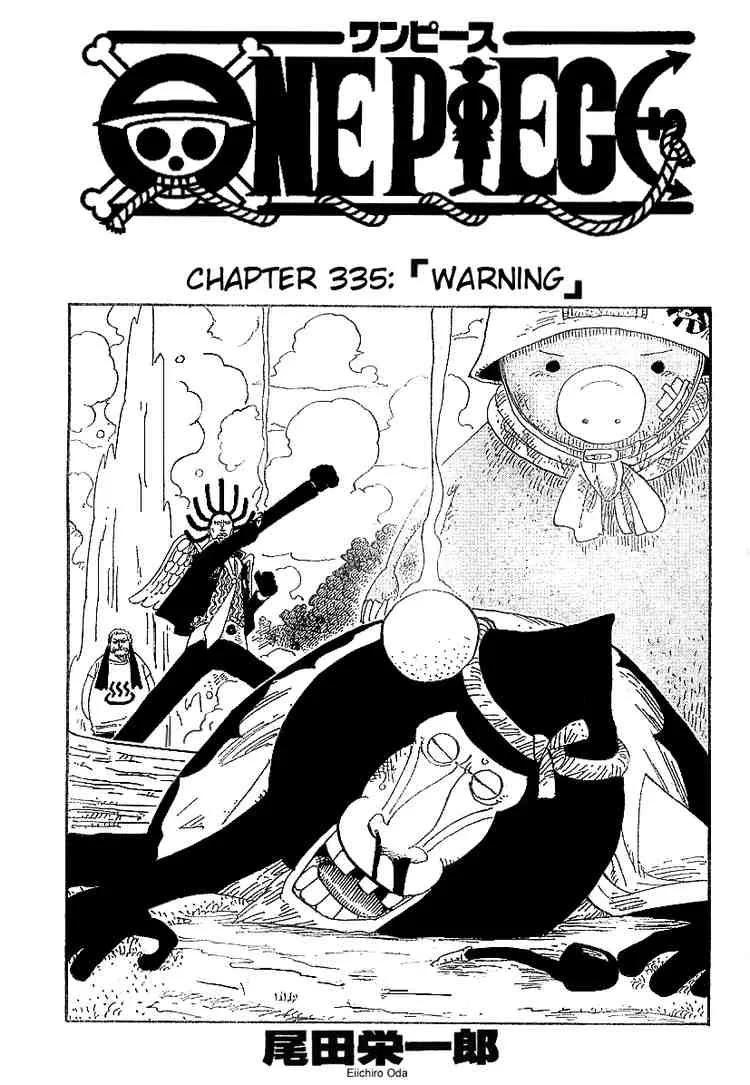 One Piece Chapter 335 - Page 1