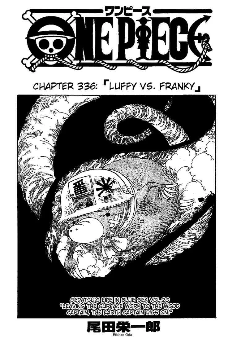 One Piece Chapter 336 - Page 1