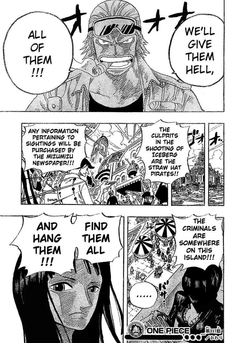 One Piece Chapter 337 - Page 19