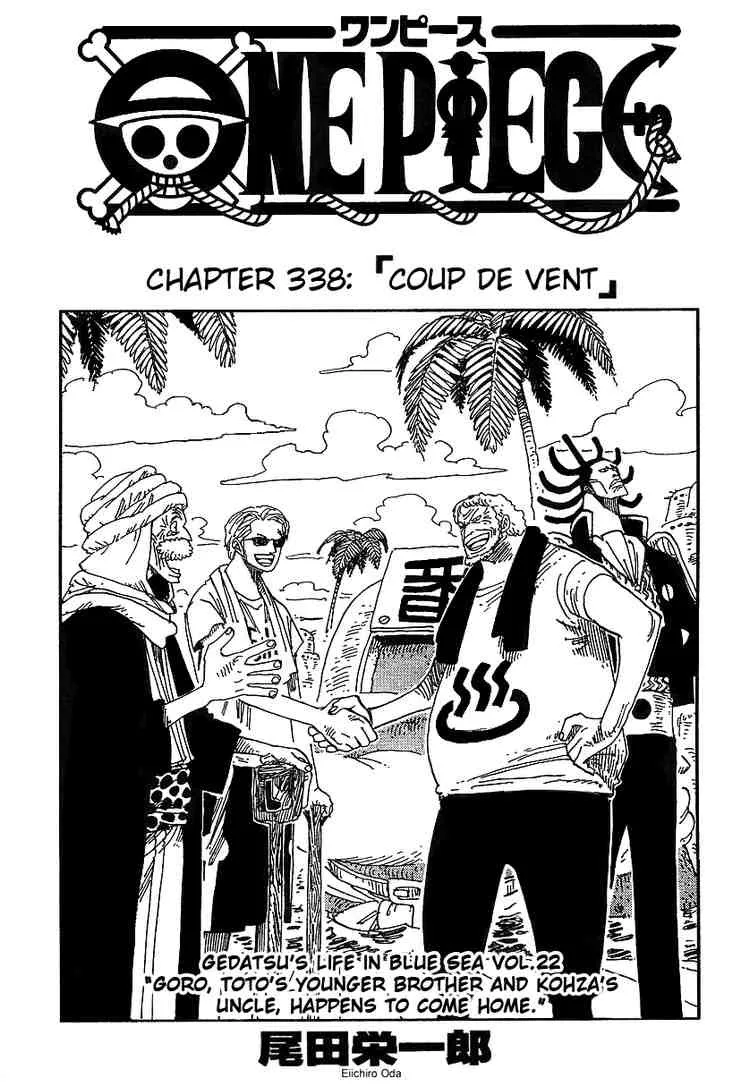 One Piece Chapter 338 - Page 1