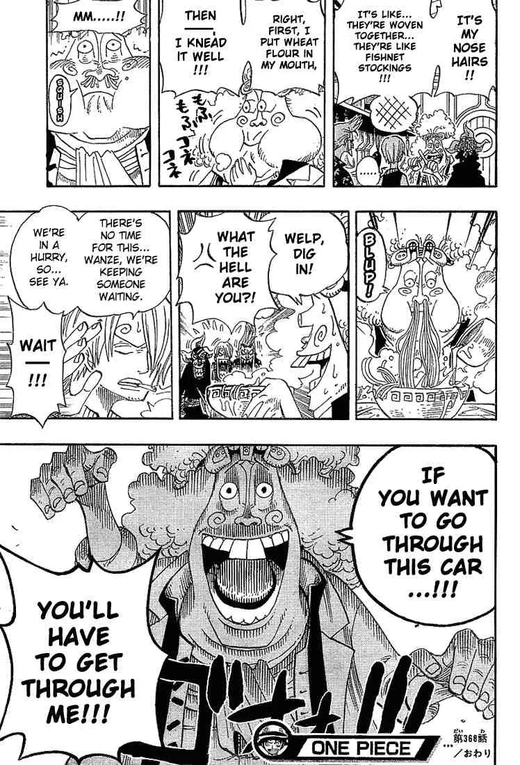 One Piece Chapter 368 - Page 19
