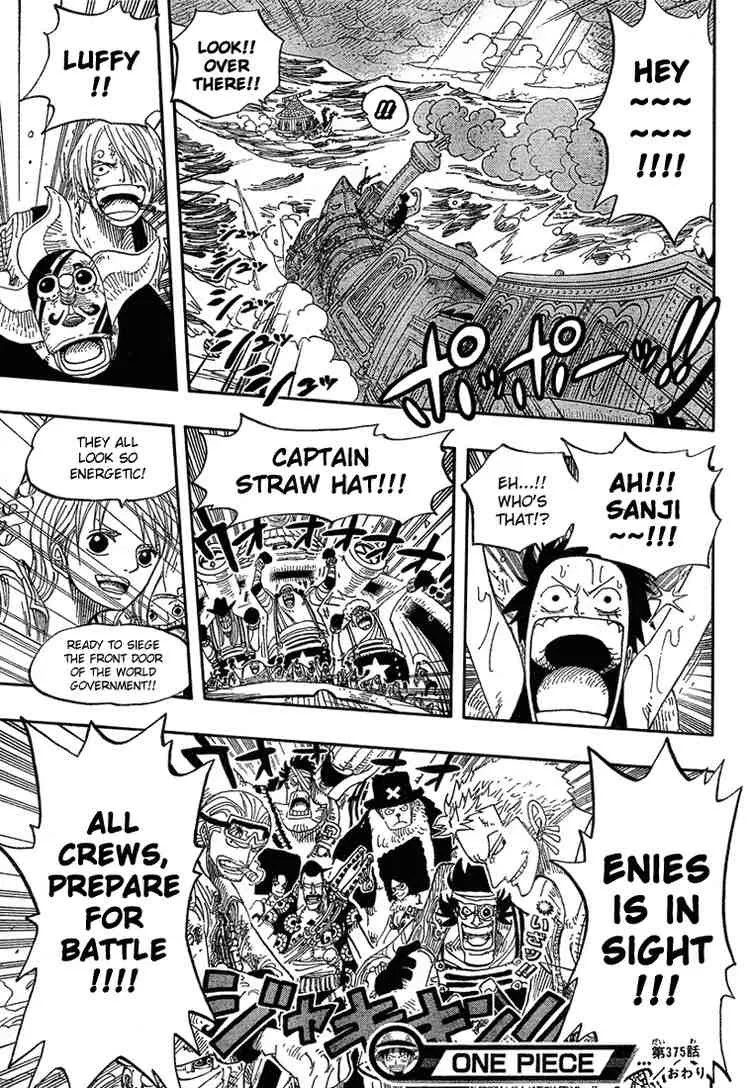 One Piece Chapter 375 - Page 17