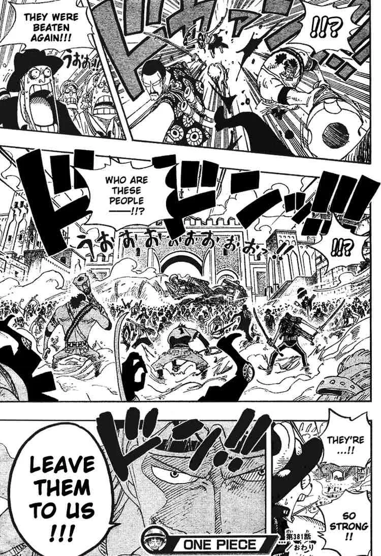 One Piece Chapter 381 - Page 18