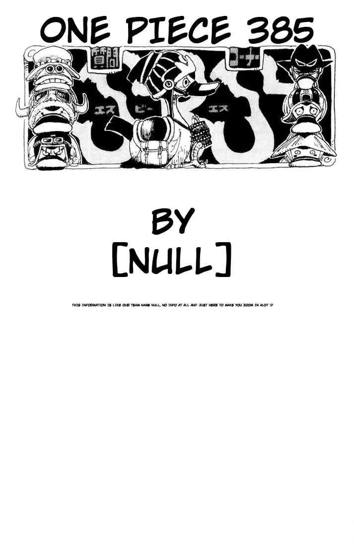 One Piece Chapter 385 - Page 19
