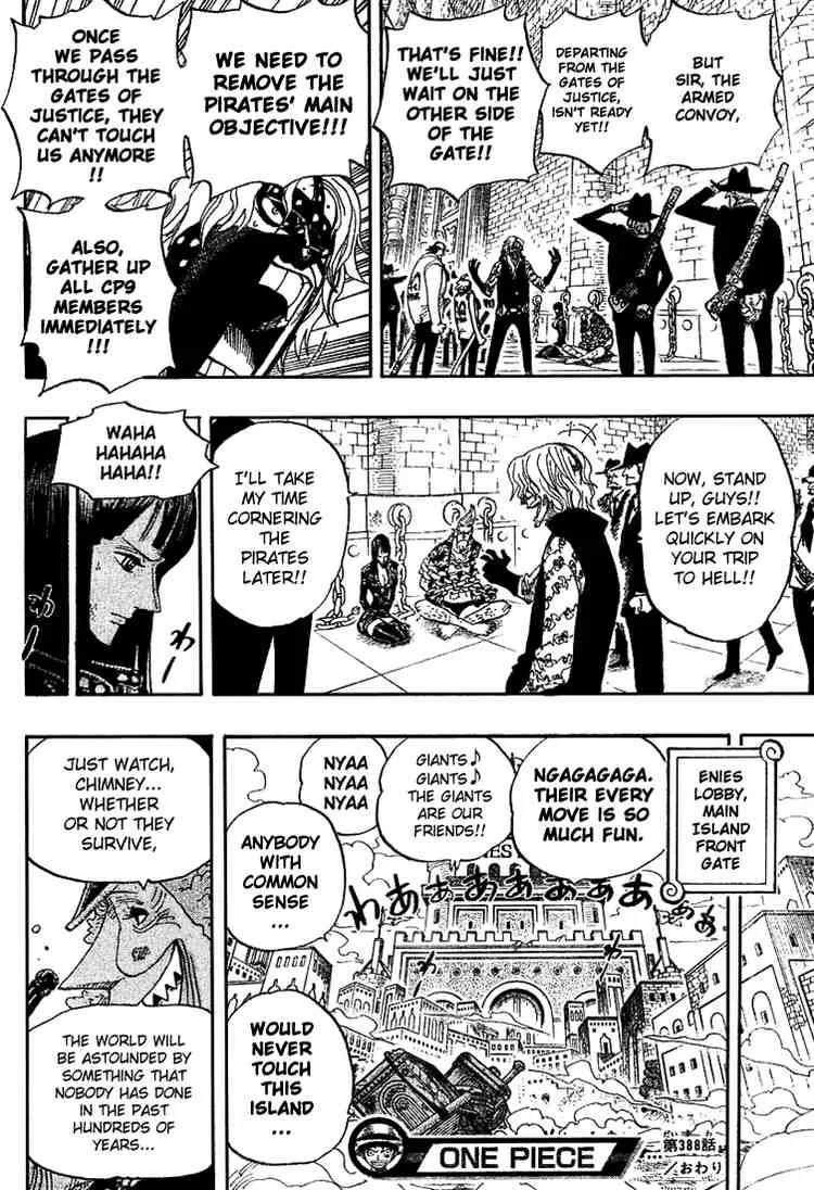 One Piece Chapter 388 - Page 16