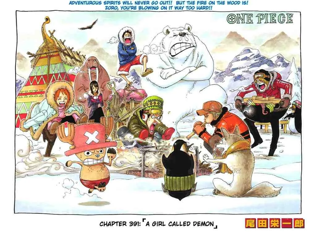 One Piece Chapter 391 - Page 1