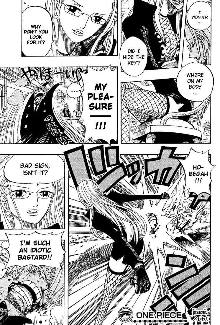 One Piece Chapter 402 - Page 18