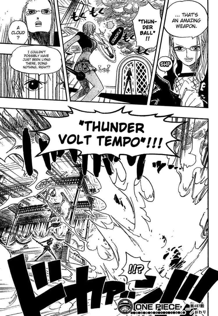 One Piece Chapter 407 - Page 18