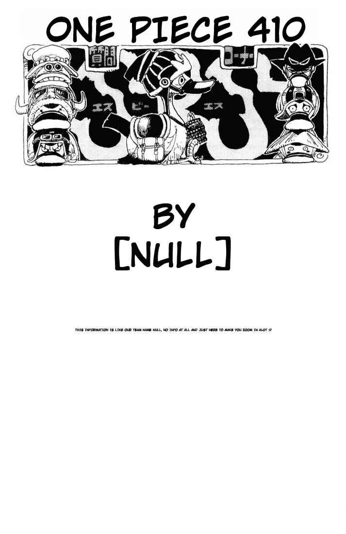 One Piece Chapter 410 - Page 19