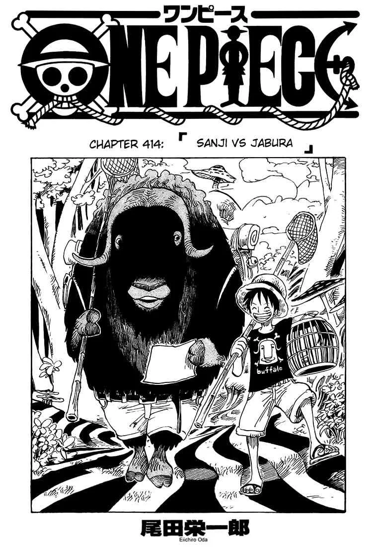 One Piece Chapter 414 - Page 1