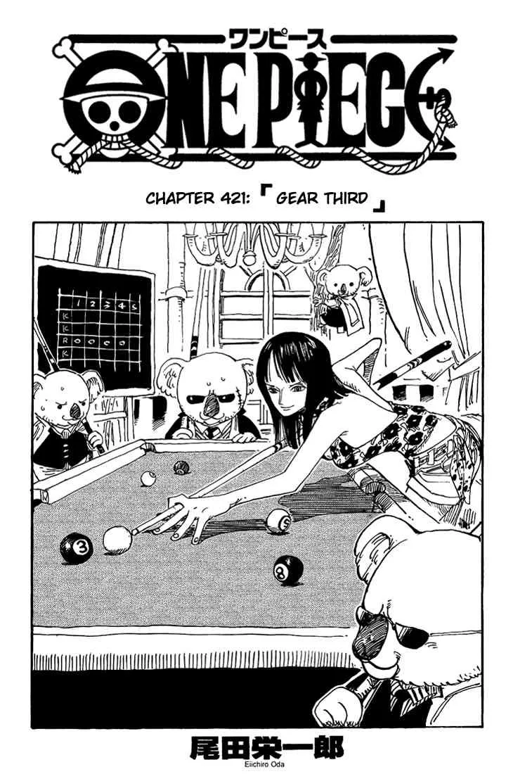 One Piece Chapter 421 - Page 1
