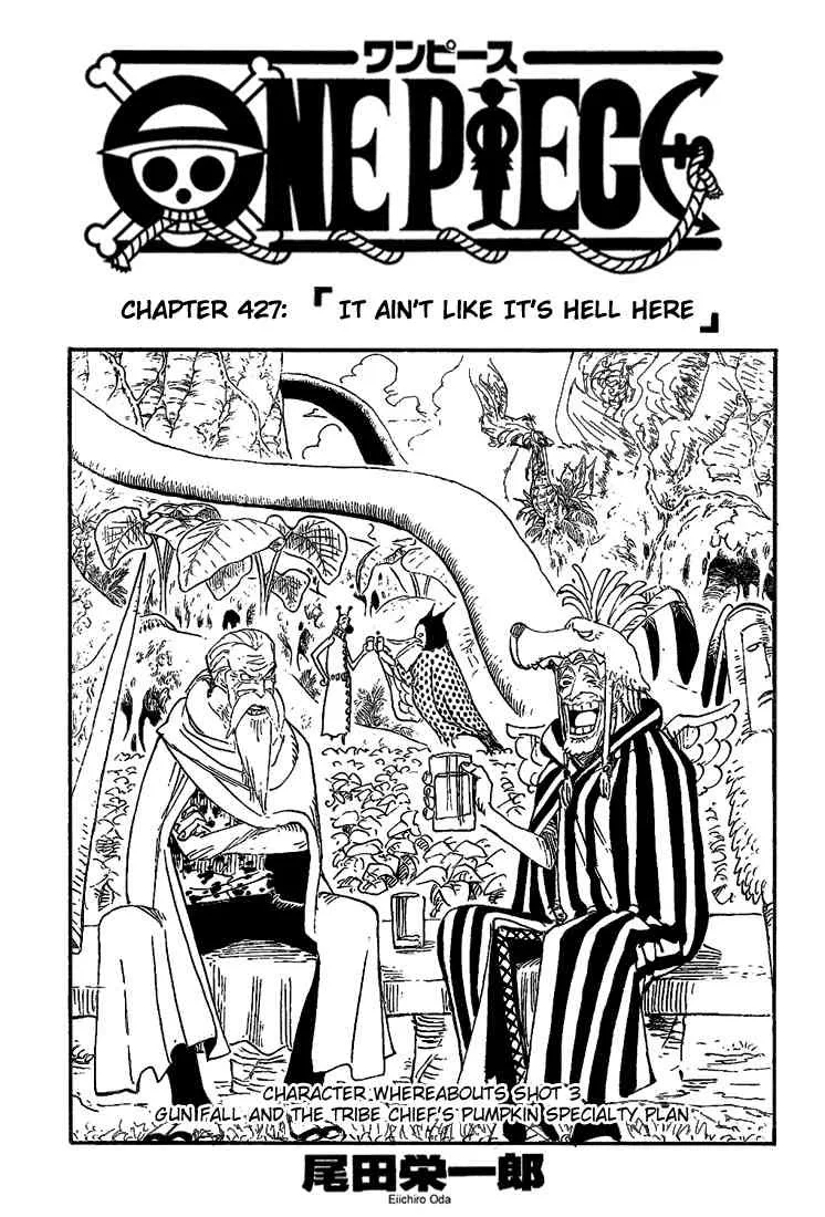 One Piece Chapter 427 - Page 1