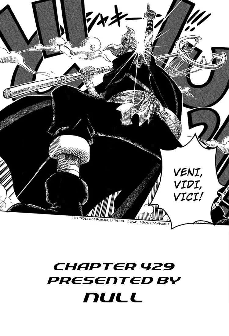 One Piece Chapter 429 - Page 17
