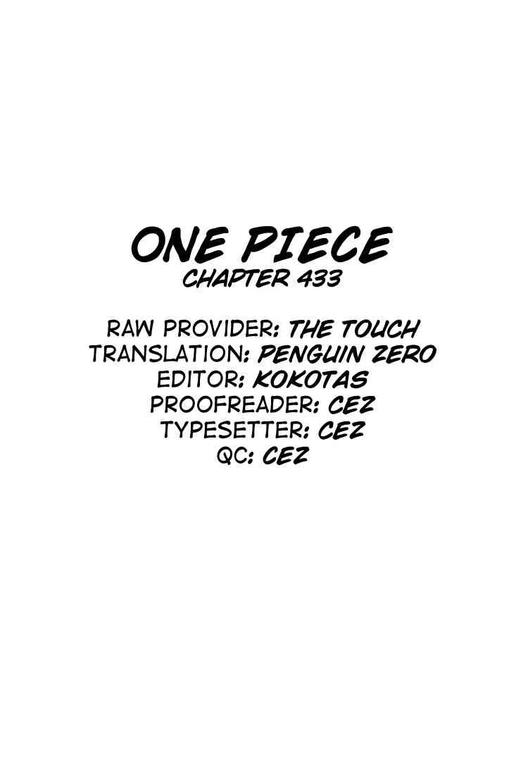 One Piece Chapter 433 - Page 19