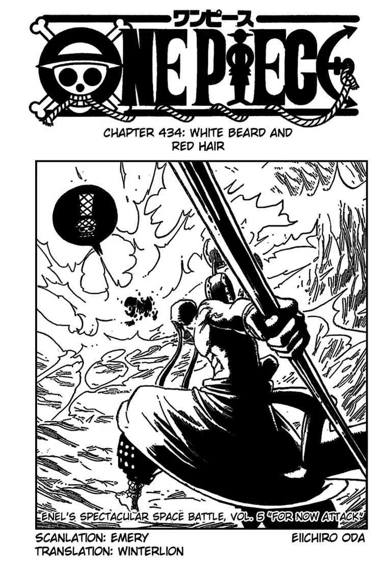 One Piece Chapter 434 - Page 1