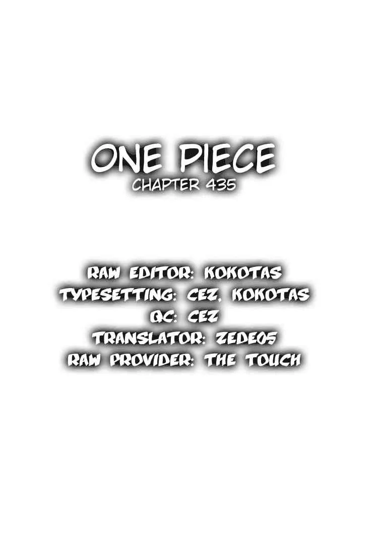 One Piece Chapter 435 - Page 19