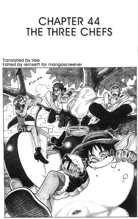 One Piece Chapter 44 - Page 1