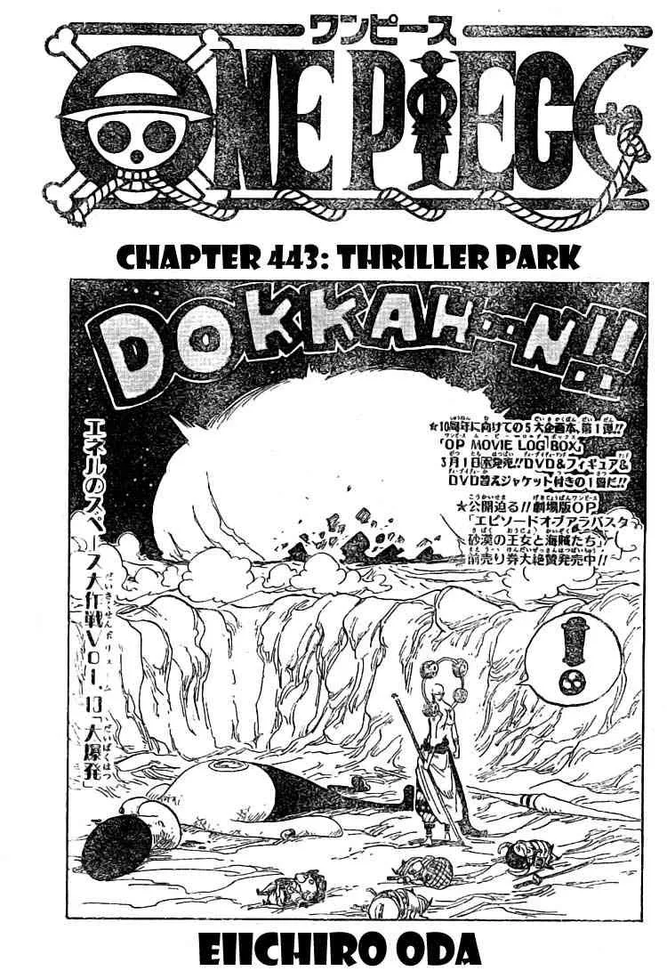 One Piece Chapter 443 - Page 1