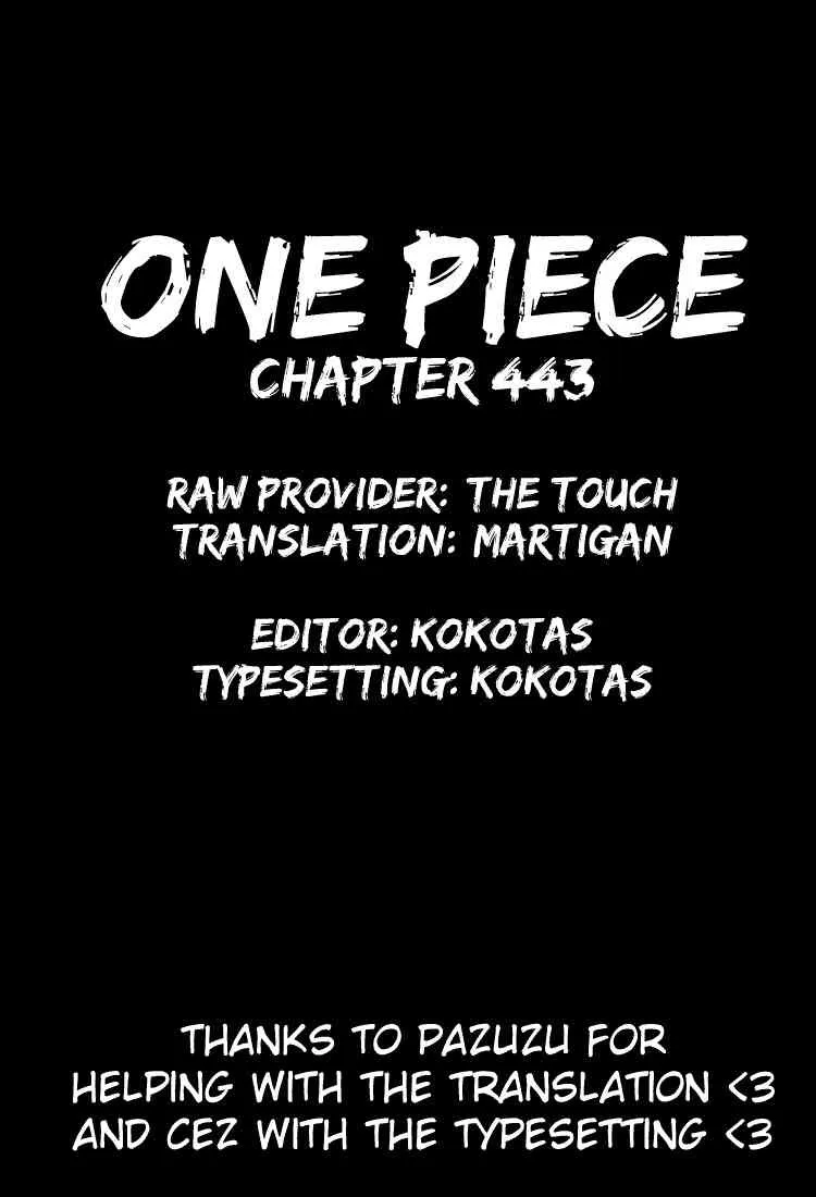 One Piece Chapter 443 - Page 19