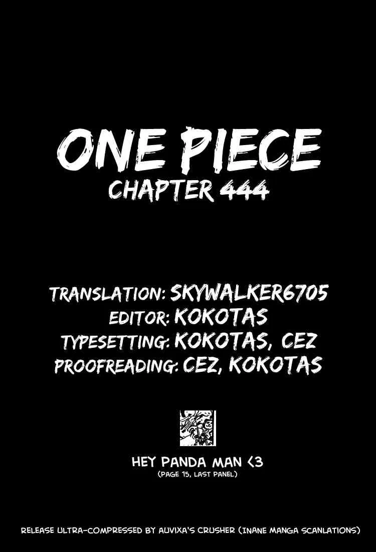 One Piece Chapter 444 - Page 20