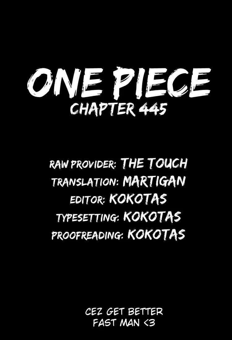 One Piece Chapter 445 - Page 18