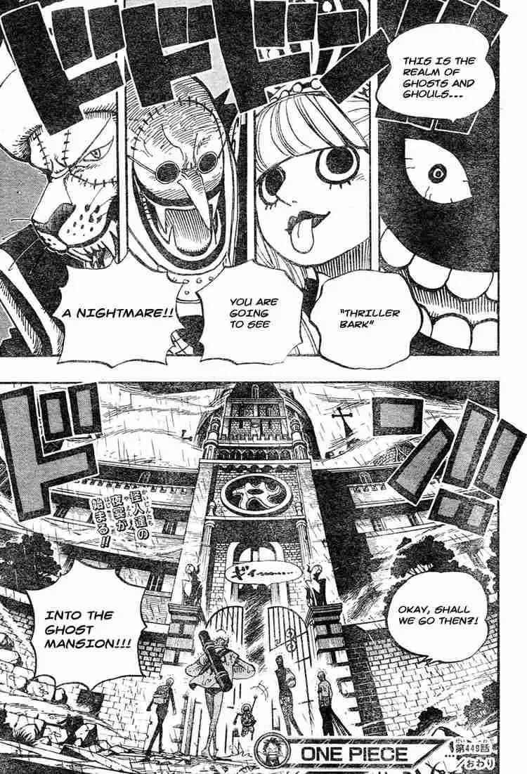 One Piece Chapter 449 - Page 18