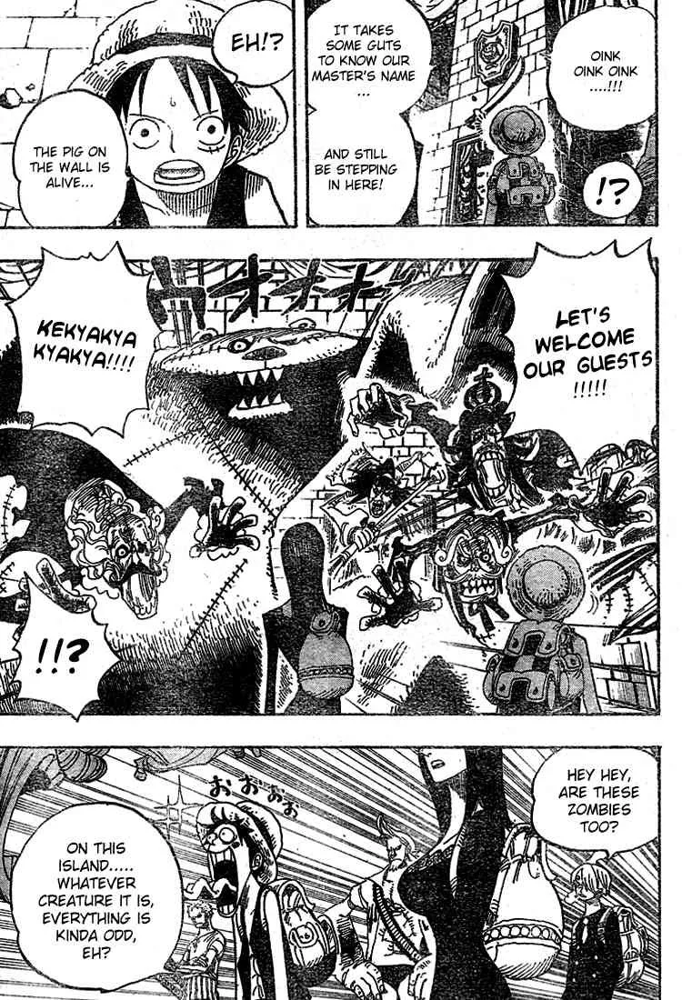 One Piece Chapter 450 - Page 9