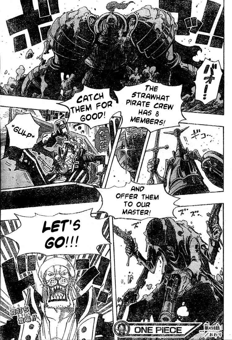 One Piece Chapter 450 - Page 19