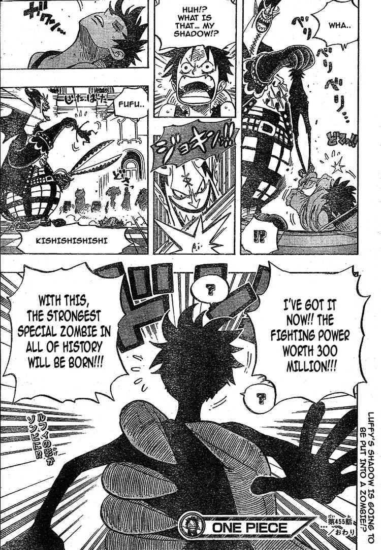 One Piece Chapter 455 - Page 18