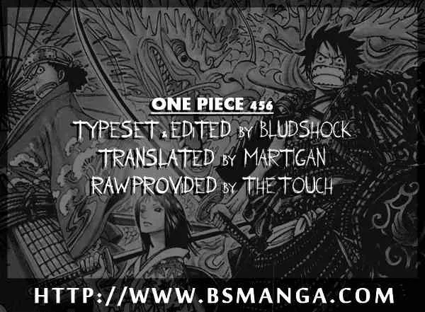 One Piece Chapter 456 - Page 19