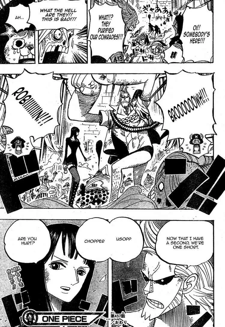 One Piece Chapter 457 - Page 18