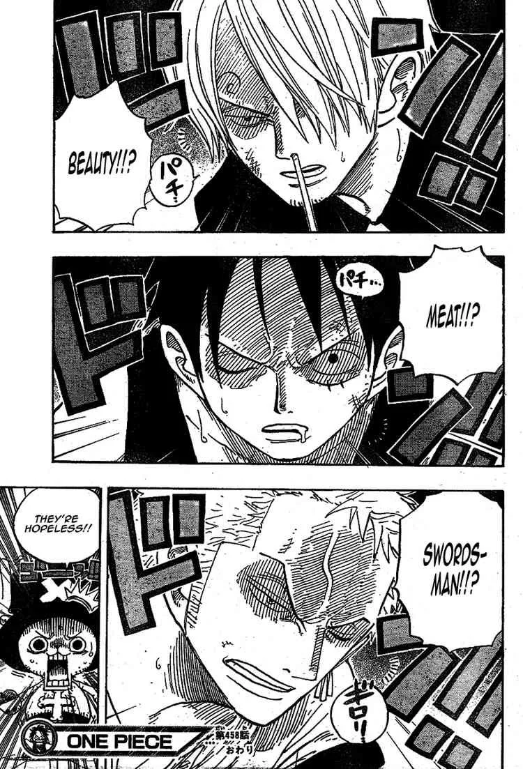 One Piece Chapter 458 - Page 18