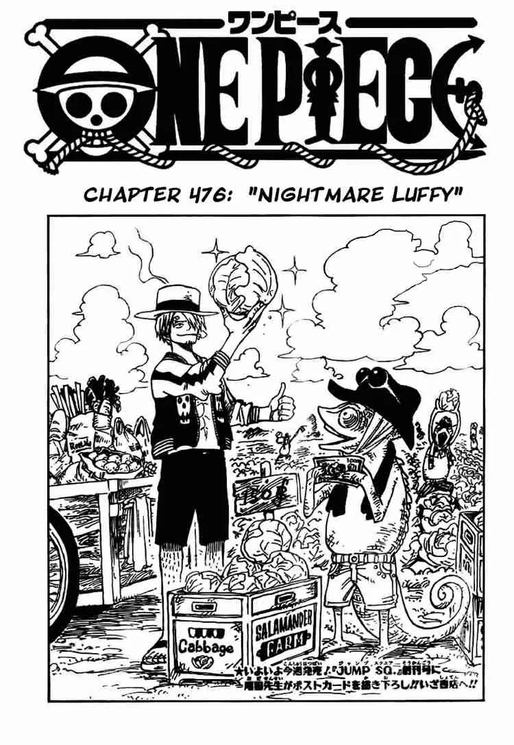 One Piece Chapter 476 - Page 1