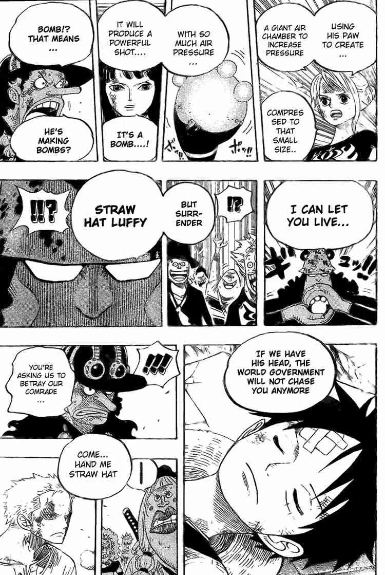 One Piece Chapter 484 - Page 17