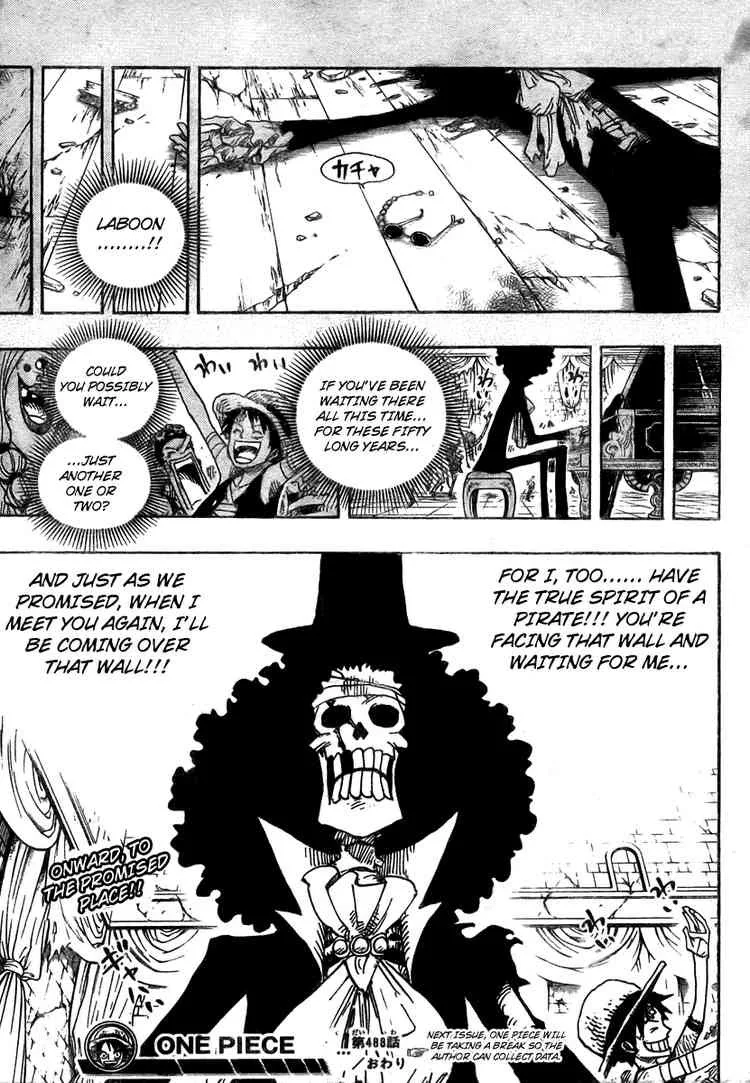 One Piece Chapter 488 - Page 19