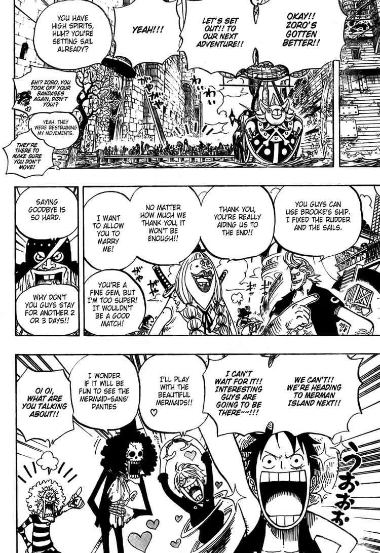 One Piece Chapter 489 - Page 13