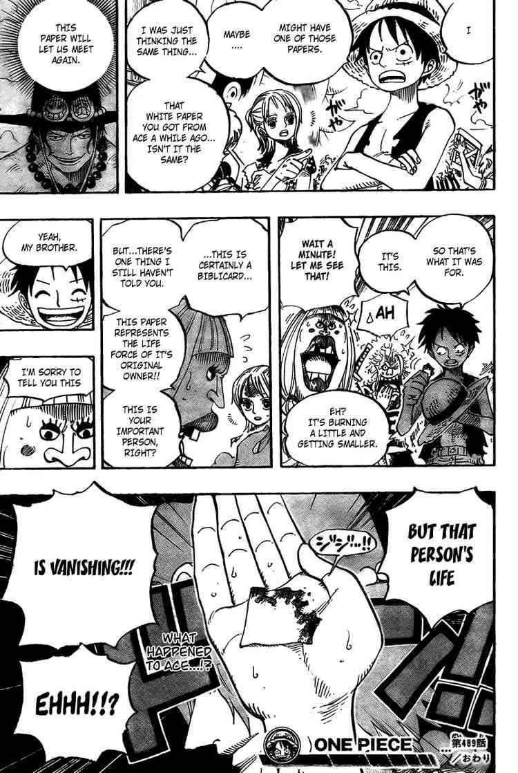 One Piece Chapter 489 - Page 16