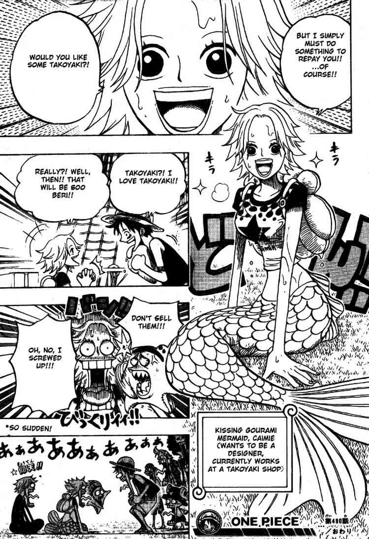 One Piece Chapter 490 - Page 18