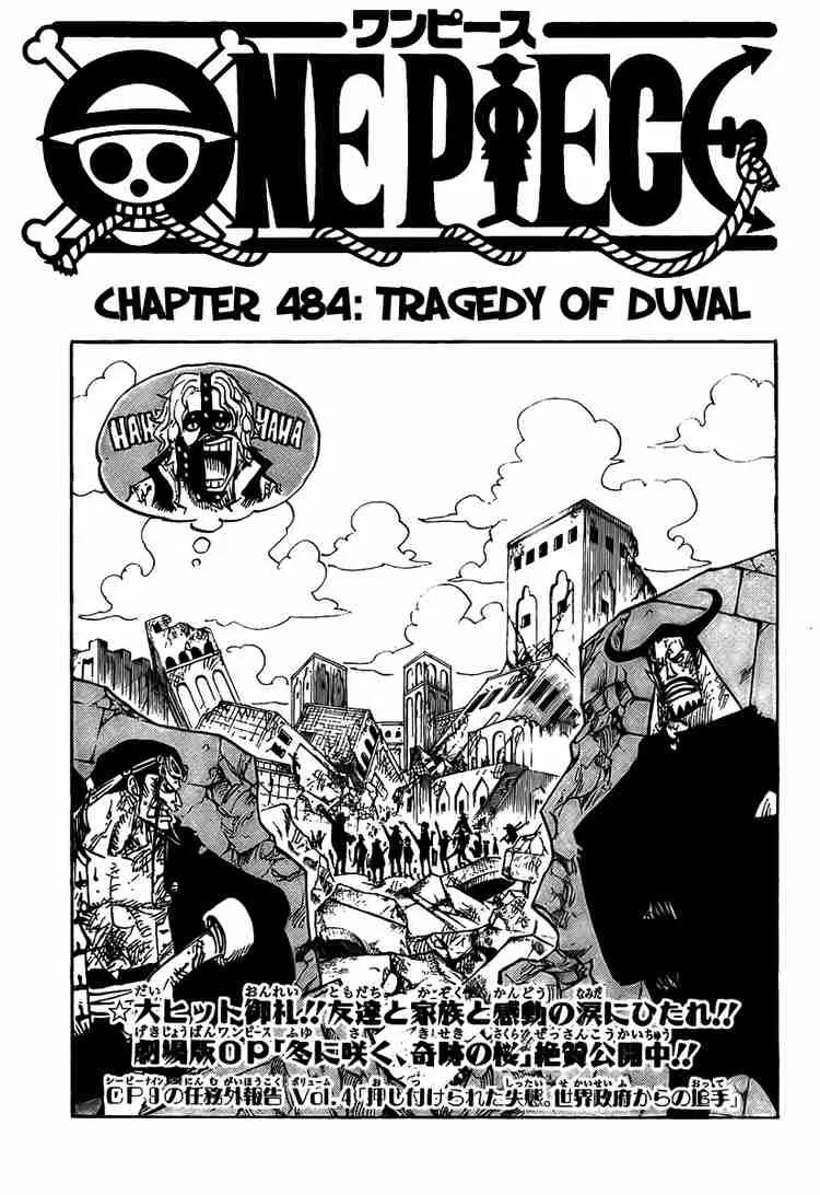 One Piece Chapter 494 - Page 1