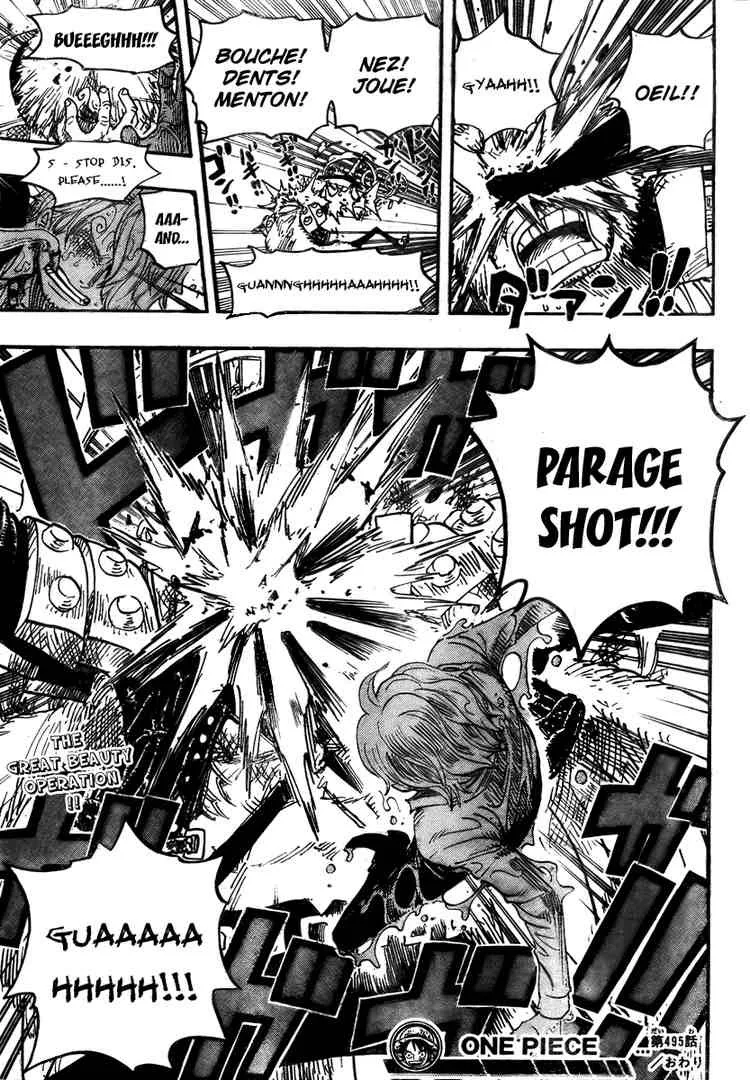 One Piece Chapter 495 - Page 19